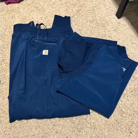 Carhartt Dark Blue Medical Uniform Set - Picture 1 of 1